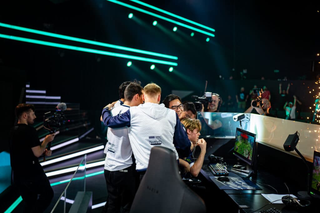 Team Liquid - favorites of Group B at TI12.<br>(Image via Gamers8