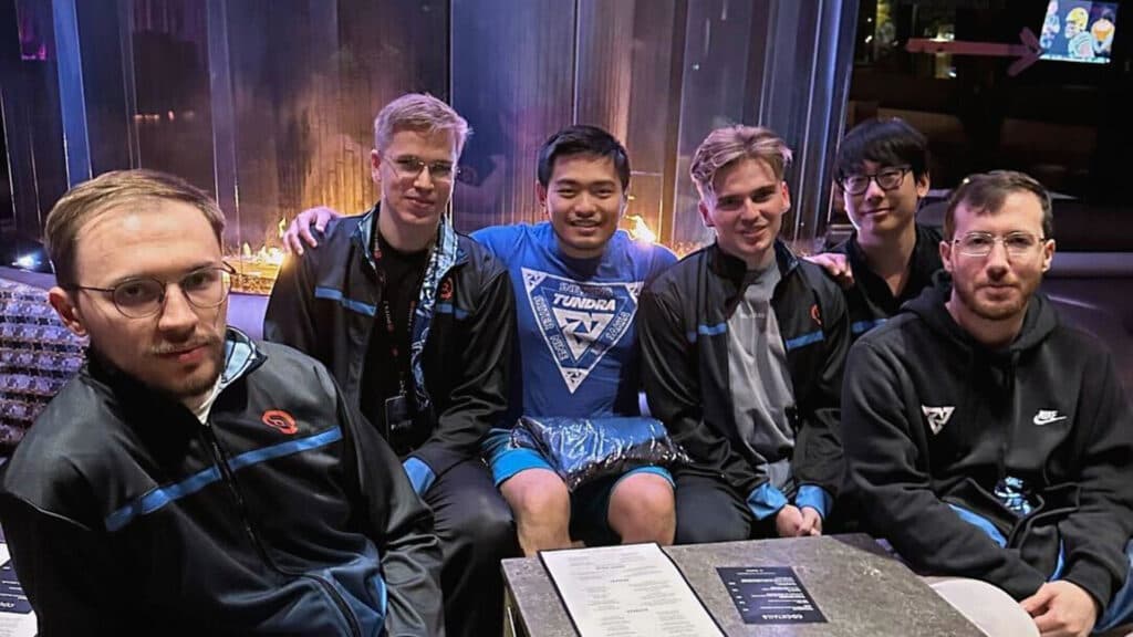 Tundra Esports - favorites of Group D at TI12.<br>(Image via Tundra Esports)