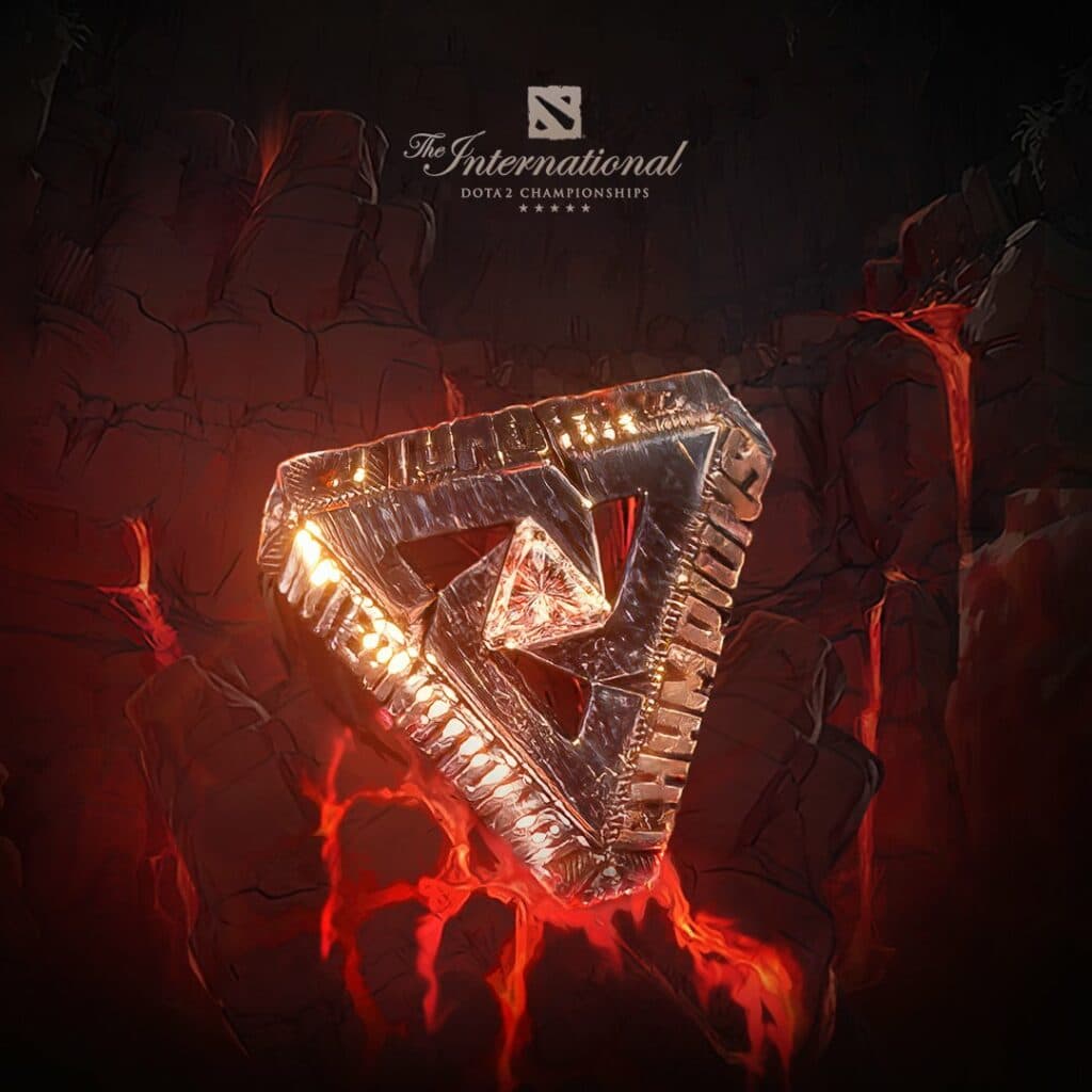 Tundra Esports TI11 Championship Ring.<br>(Image via Wykrhm Reddy)