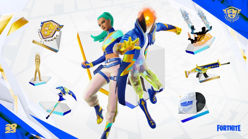 Champion Kyra and Cosmic Infinity Outfits (Credit: Epic Games)