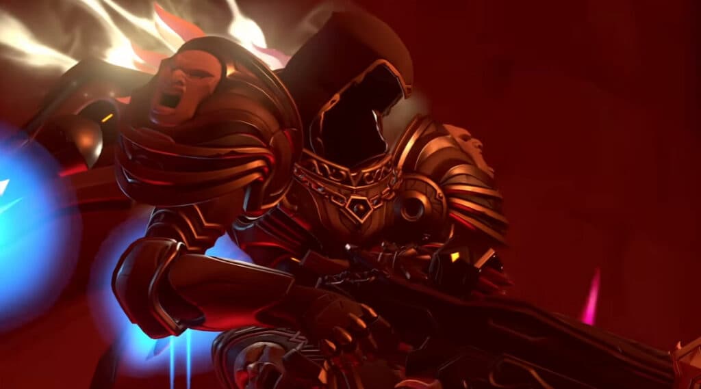 Inarius Pharah skin screenshot (Image via Blizzard Entertainment)