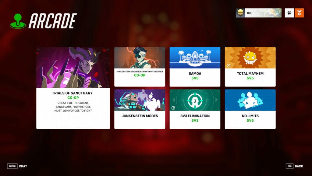 How to access the event and limited-time game modes (Image via Blizzard Entertainment)