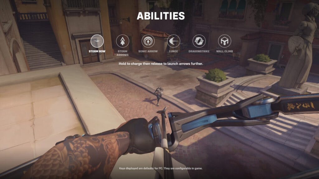 Hanzo's abilities (Image via Blizzard Entertainment)