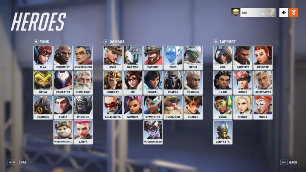 Hanzo foi retirado temporariamente de Overwatch 2 após sua arma
