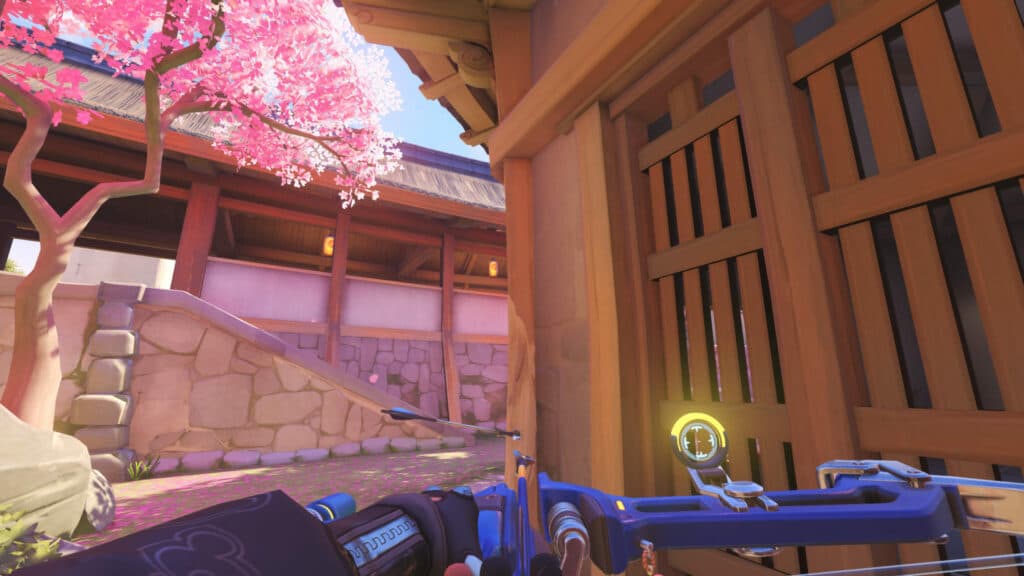 Hanamura has a bunch of Overwatch 2 Hanzo Easter eggs (Image via Blizzard Entertainment)
