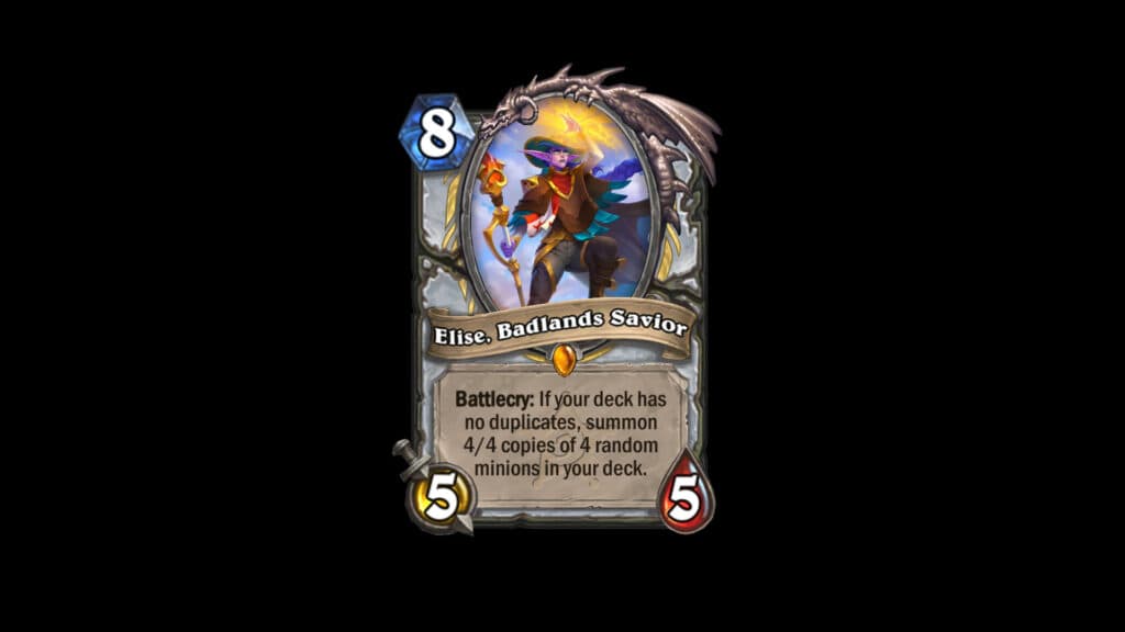 Elise, Badlands Savior - Showdown in the Badlands - Expansions - Images - HearthPwn