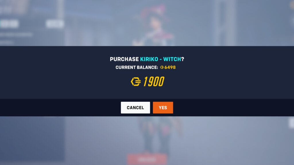 How to unlock the Witch Kiriko skin in Overwatch 2 (Image via Blizzard Entertainment)