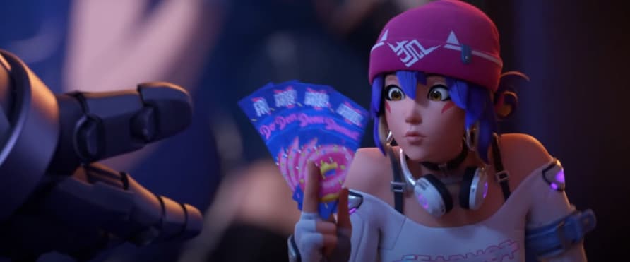 Kiriko brought the wrong tickets (Image via Blizzard Entertainment)