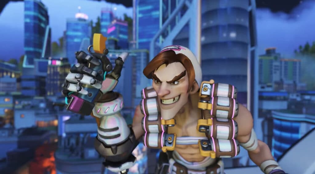 Junkrat's K-pop skin (Image via Blizzard Entertainment)