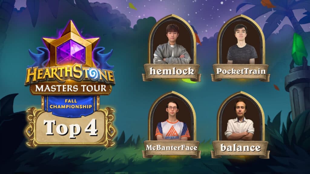 Top four players (Image via Blizzard Entertainment)