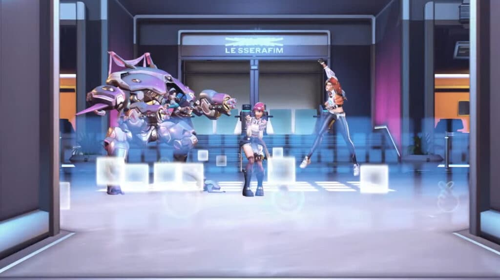 D.Va, Kiriko, and Tracer (Image via Blizzard Entertainment)