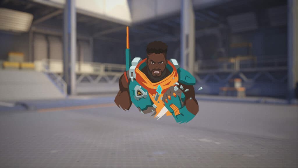 Baptiste's anime reference (Image via Blizzard Entertainment)