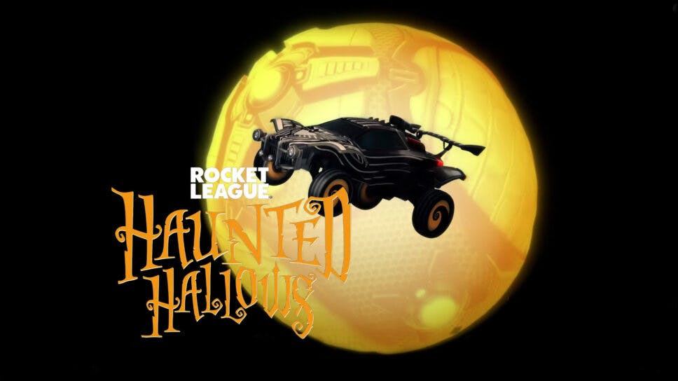 All the Halloween Rocket League items and rewards in the Haunted Hallows 2023 Event cover image