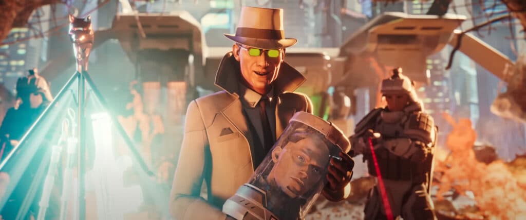 Silva holding Revenant's head in Kill Code: Part 3 (via Apex Legends on YouTube)