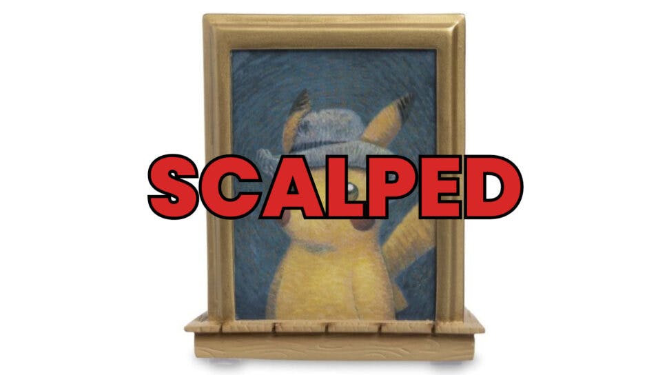We can’t have nice things: Van Gogh Museum ends Pikachu promo card promotion cover image