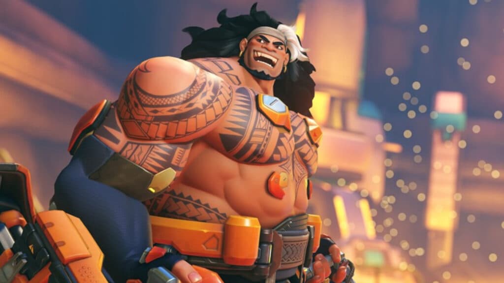 Mauga in Overwatch 2 (Image via Blizzard Entertainment)