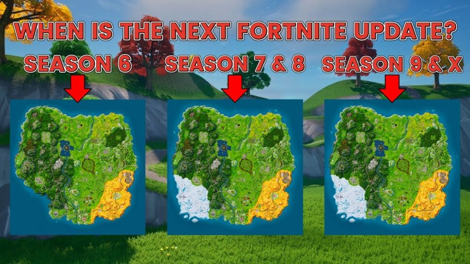 When is the next Fortnite update? Complete OG schedule cover image