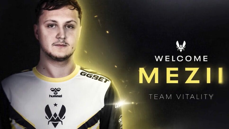 Mezii joins Team Vitality ahead of BLAST Premier Fall Finals cover image