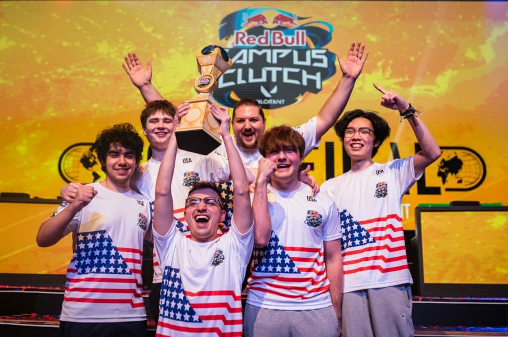Team USA were the 2022 Campus Clutch champions (Image via Red Bull)