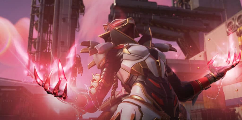 Loba's ultimate form, mid-finisher (Image via Apex Legends on YouTube)