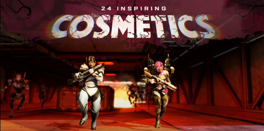 Vantage and Valkyrie in their Upcoming Event skins (Image via Apex Legends on YouTube)