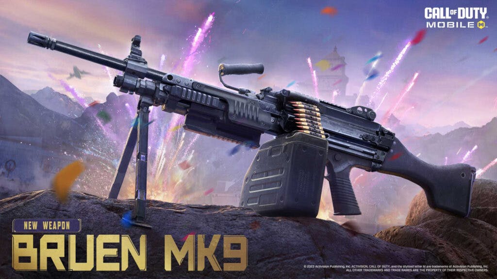 The Bruen MK9 weapon in CoD Mobile (Image via Activision Publishing, Inc.)