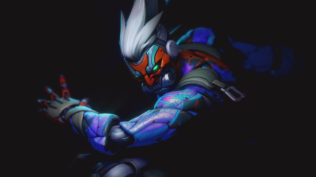 Mythic Cyber Demon Genji skin (Image via Blizzard Entertainment)