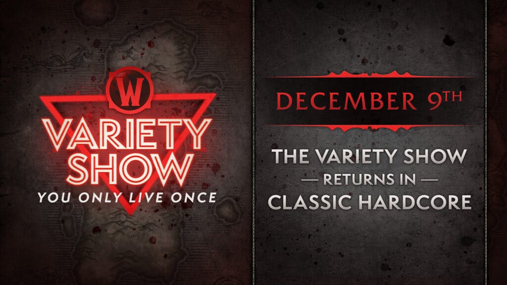 Graphic for the WoW Variety Show (Image via Blizzard Entertainment)