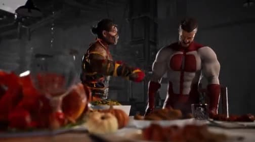 Mortal Kombat 1 Thanksgiving Fatality