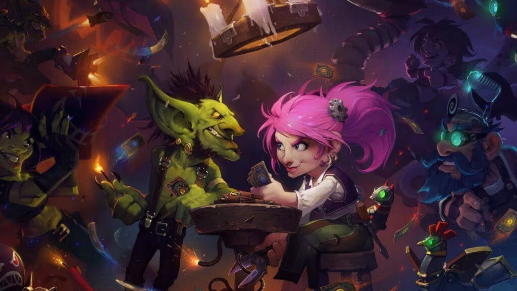 Goblins vs Gnomes expansion artwork (Image via Blizzard Entertainment)