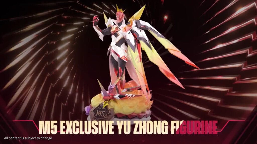 The M5 Pass will include an exclusive figurine as reward.<br>(Image via Moonton)