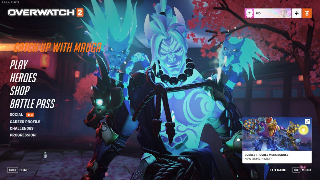 How to access the Overwatch 2 Catch Up With Mauga event (Image via Blizzard Entertainment)