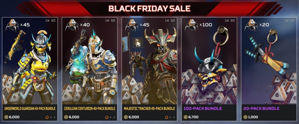 Apex Legends Black Friday sale (Image via Respawn Entertainment)