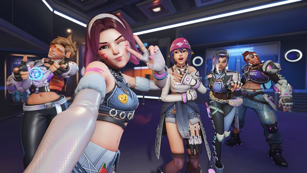 Overwatch 2 LE SSERAFIM collaboration screenshot (Image via Blizzard Entertainment)