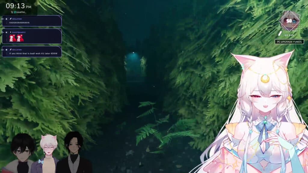 Yueho is the only Vtuber among Malaysia's top ten most-watched streamers.<br>(Image via <a href="https://m.twitch.tv/yueho/clip/DeadRelatedLaptopSSSsss-T-3xJzAHUqDhzqjR">Yueho's Twitch</a>)