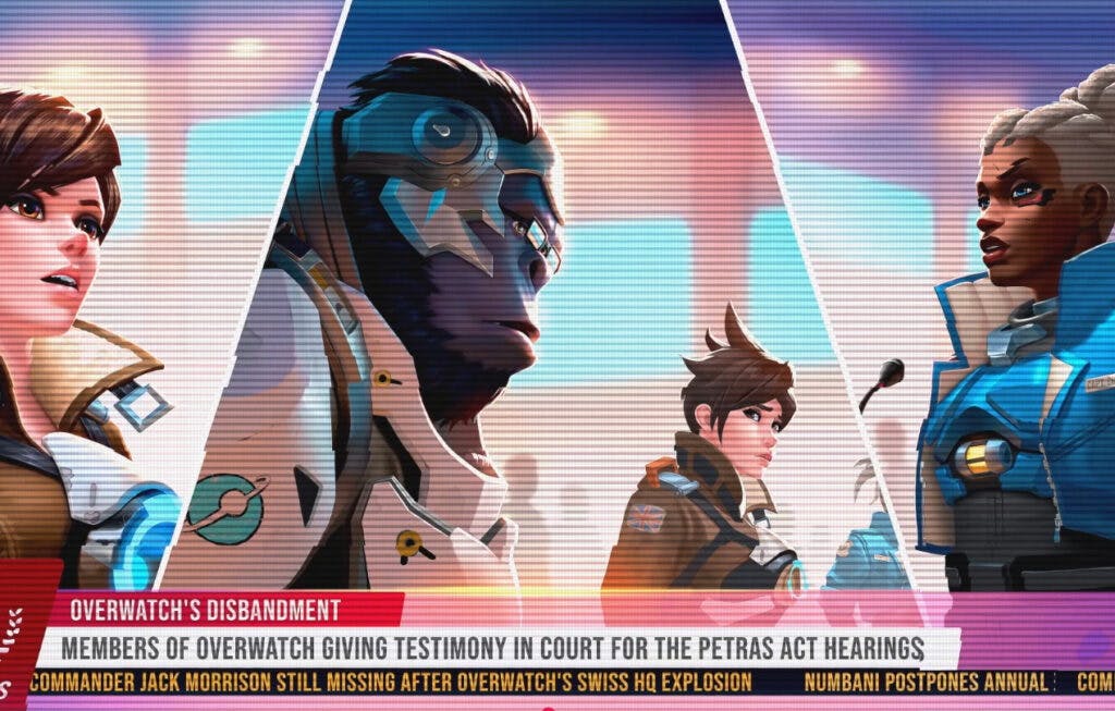 Tracer, Winston, and Sojourn (Image via Blizzard Entertainment)