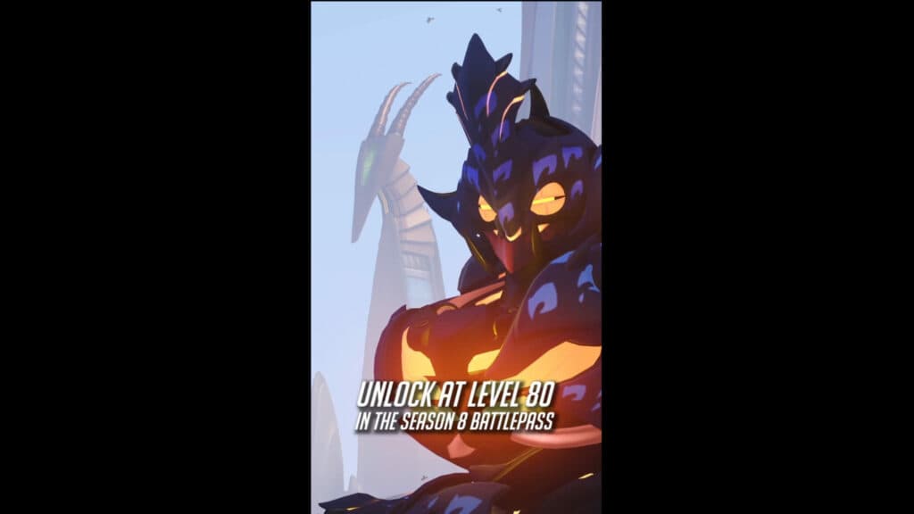 Mythic Grand Beast Orisa skin in Overwatch 2 (Image via Blizzard Entertainment)