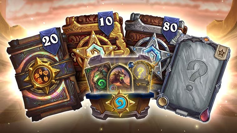 Catch-Up Packs in Hearthstone (Image via Blizzard Entertainment)