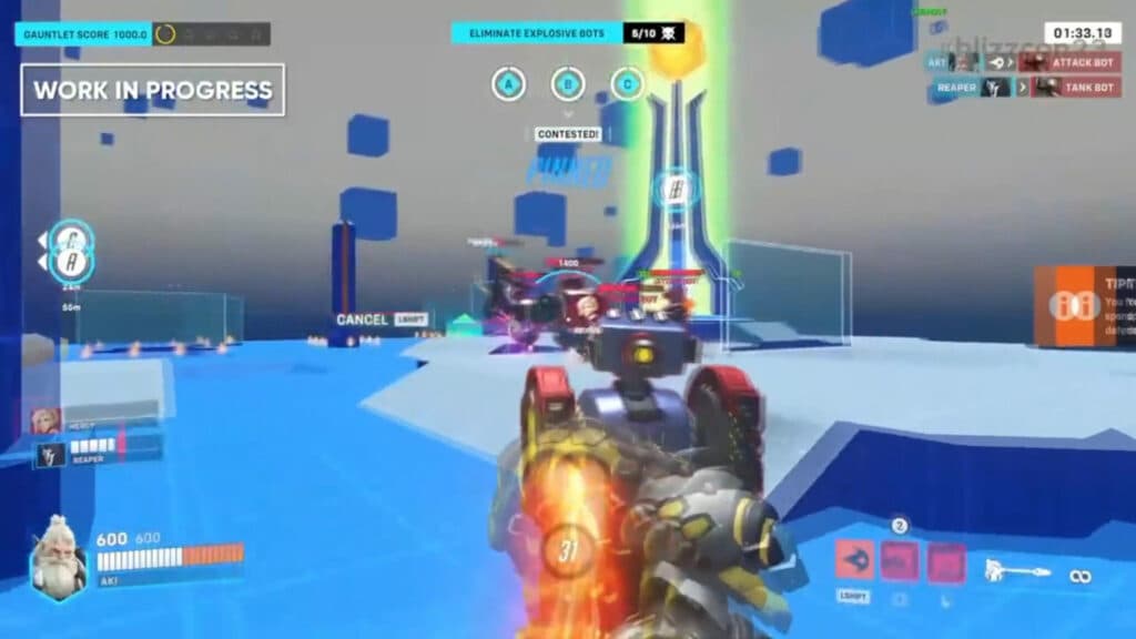 Overwatch 2 Hero Mastery: Gauntlet screenshot (Image via Blizzard Entertainment)