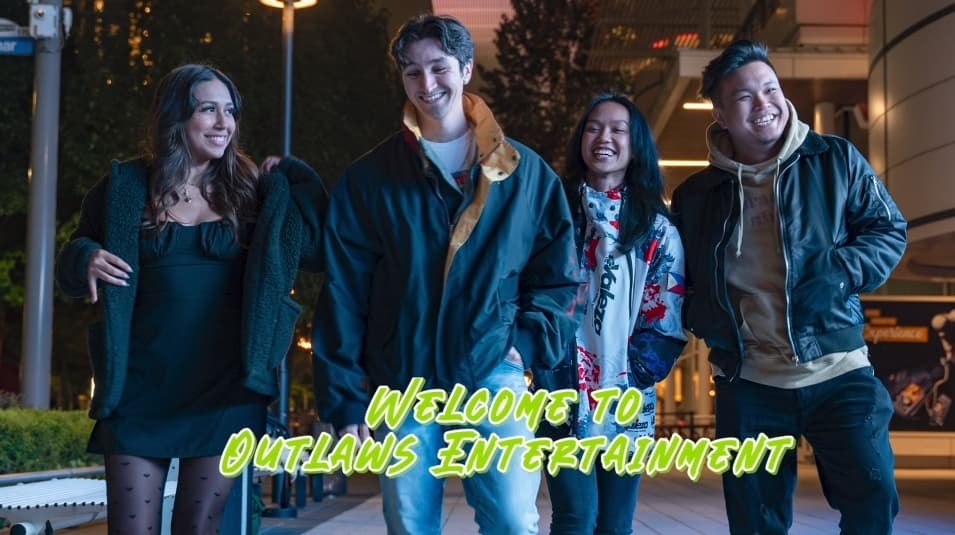 <em>Tori Pareno, Carlos Ivan, SoDaisy and Majin</em> (Image courtesy of Outlaws Entertainment)