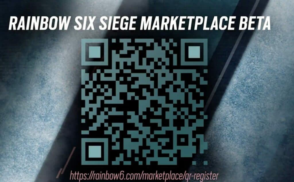<em>Users can scan the QR code or go to the above link to register for the Marketplace beta.</em>