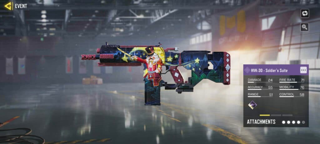 BVK-30 - Soldier's Suite screenshot (Image via Activision Publishing, Inc.)