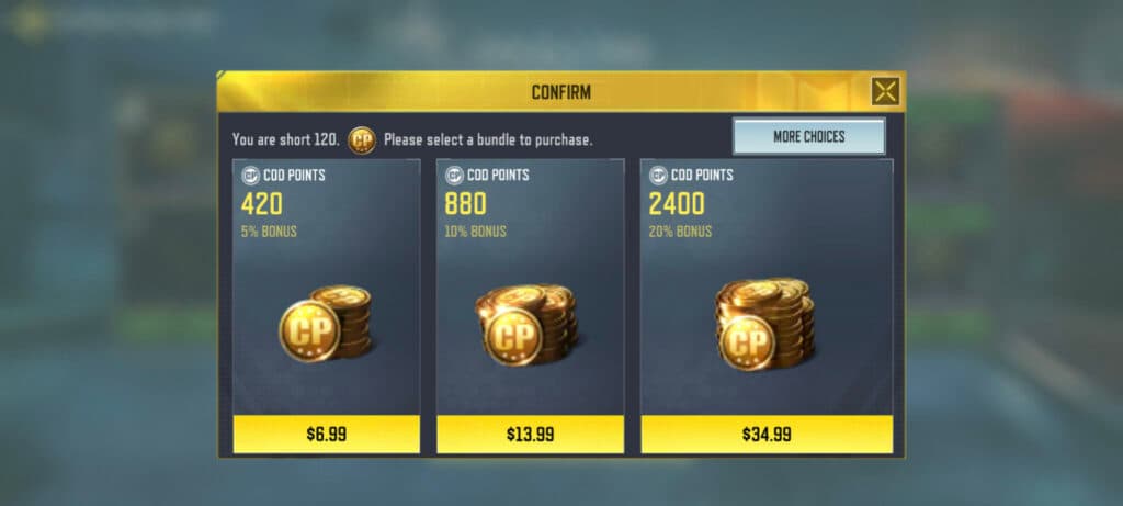 How to get more CoD Points (Image via Activision Publishing, Inc.)