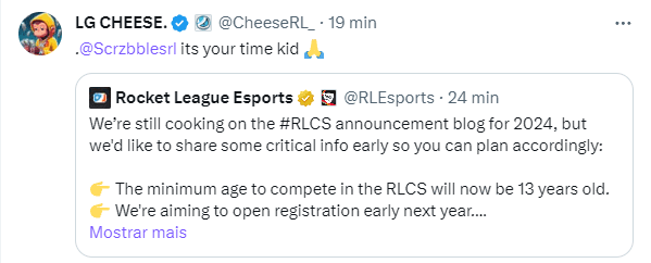 Screenshot of the comment (Image via X)