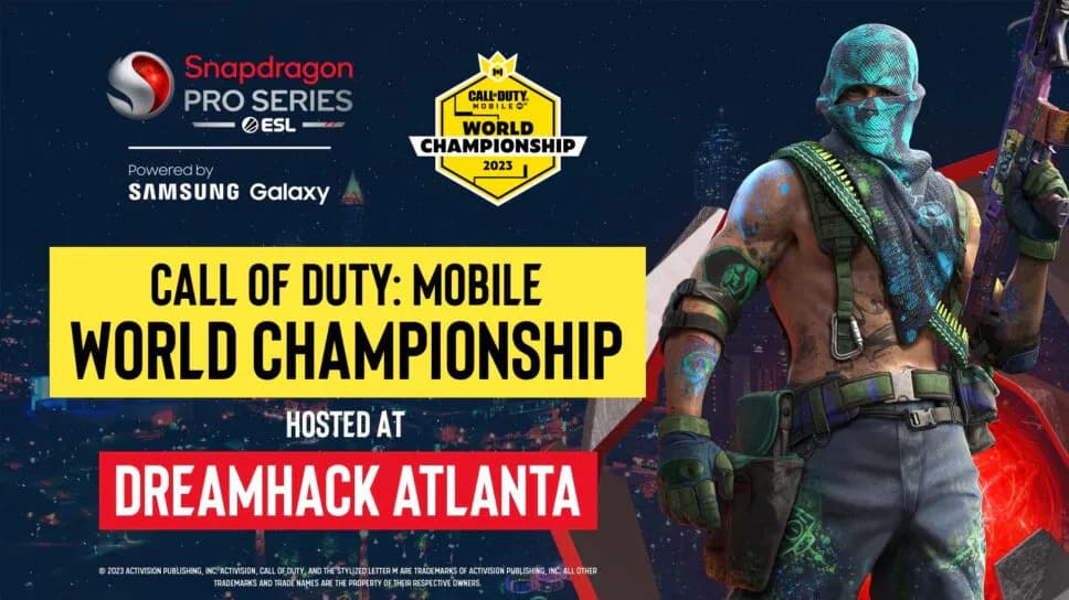 Call of Duty: Mobile World Championship 2023 information (Image via ESL Gaming)