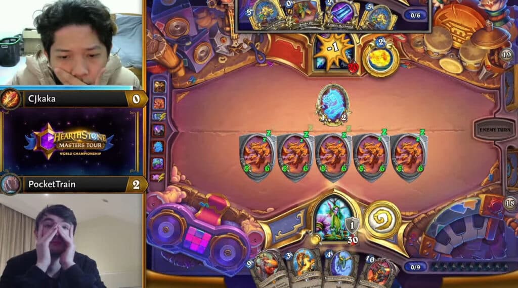 CJkaka versus PocketTrain (Image via Blizzard Entertainment)