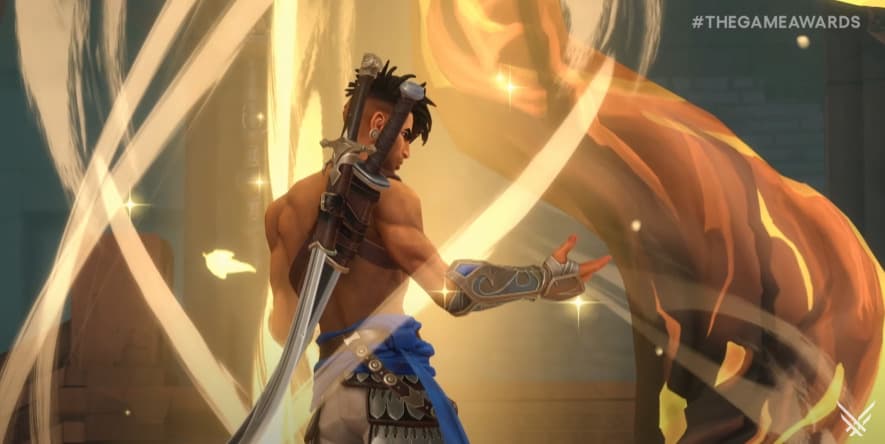 Prince of Persia: The Lost Crown (image via The Game Awards on YouTube)