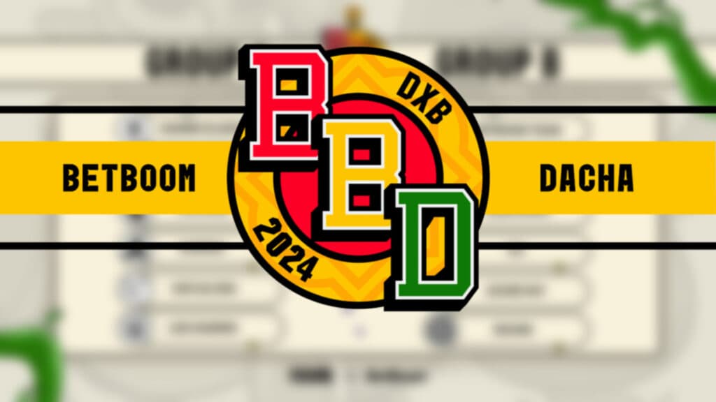 2024 BetBoom Dacha groups - Group A and Group B. (Image via Fissure)