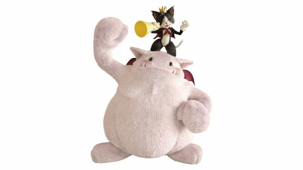 Cait Sith and Moogle in Final Fantasy VII Rebirth (Image via SquareEnix)