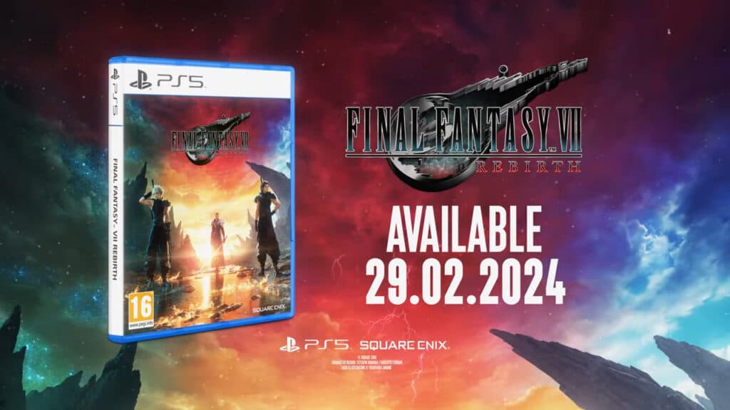 Final Fantasy VII Rebirth Standard Edition (Image via Square Enix)